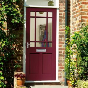 Howdens Bosworth Clear Glazed External Door