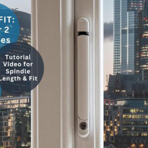 Verselo Low Profile Window Handle for Blinds