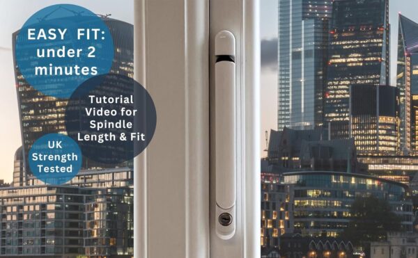 Verselo Low Profile Window Handle for Blinds - Image 2